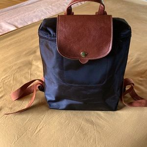 Longchamp style Backpack